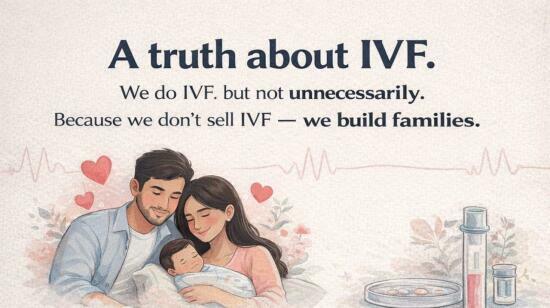 We Do Ivf. but We Don’t Do Unnecessary Ivf.