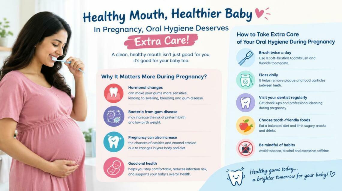 Before Baby Arrives, Take Care of Your Smile Too