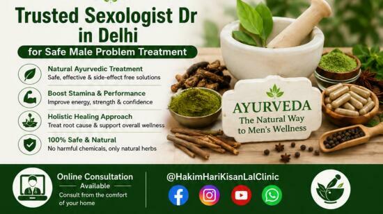 Trusted Sexologist Dr in Delhi for Safe Male Problem Treatment