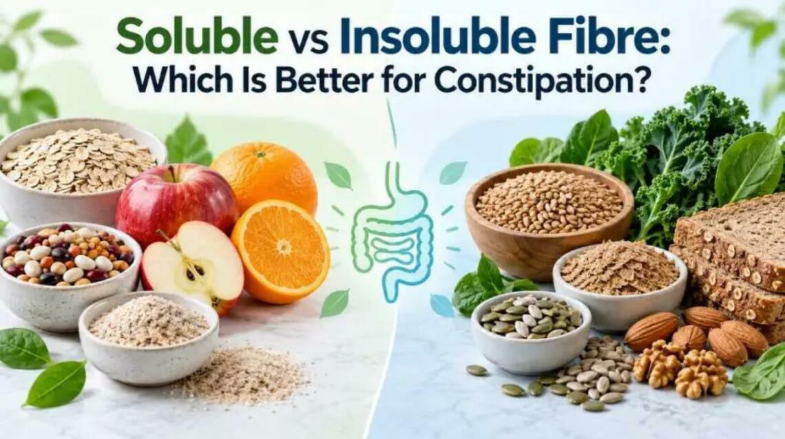 Soluble vs Insoluble Fibre: Which Is Better for Constipation?