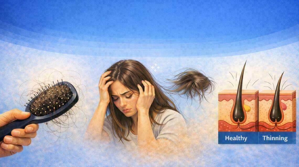 Hair Fall in Young Adults: Common Causes and What Actually Helps