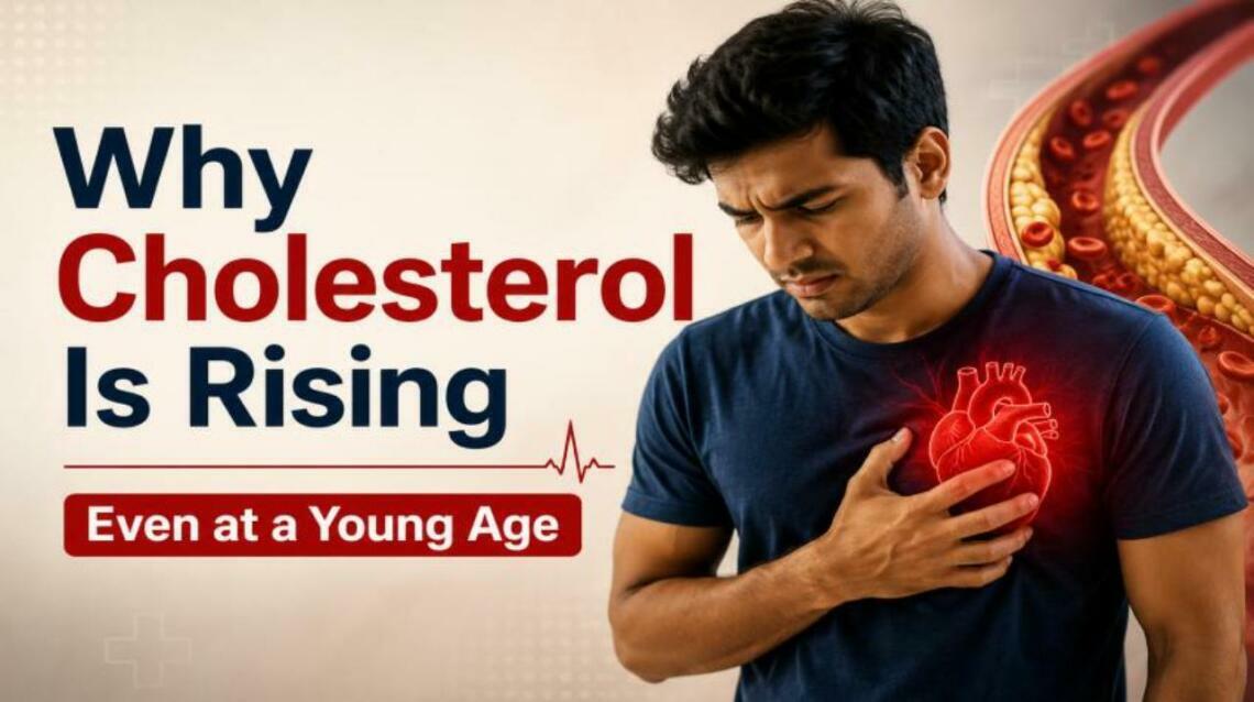 Why Cholesterol Is Rising Even at a Young Age?