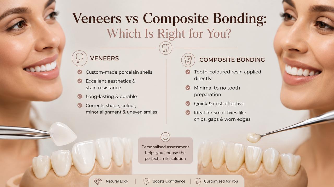 Veneers vs Composite Bonding: Which Is Right for You?