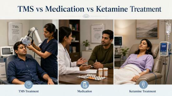 Medication vs Tms vs Ketamine: How to Choose a Depression Treatment
