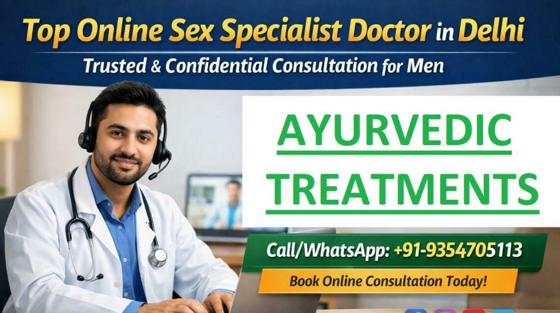 Top Online Sexologist in Delhi for Men – Expert Advice & Treatment