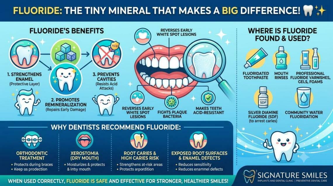 Fluoride: The Tiny Mineral That Makes a Big Difference!