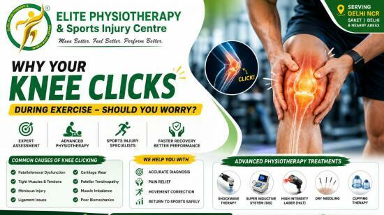 Why Your Knee Clicks During Exercise – Should You Worry?