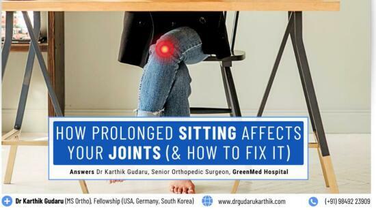 How Prolonged Sitting Affects Your Joints and How to Fix It