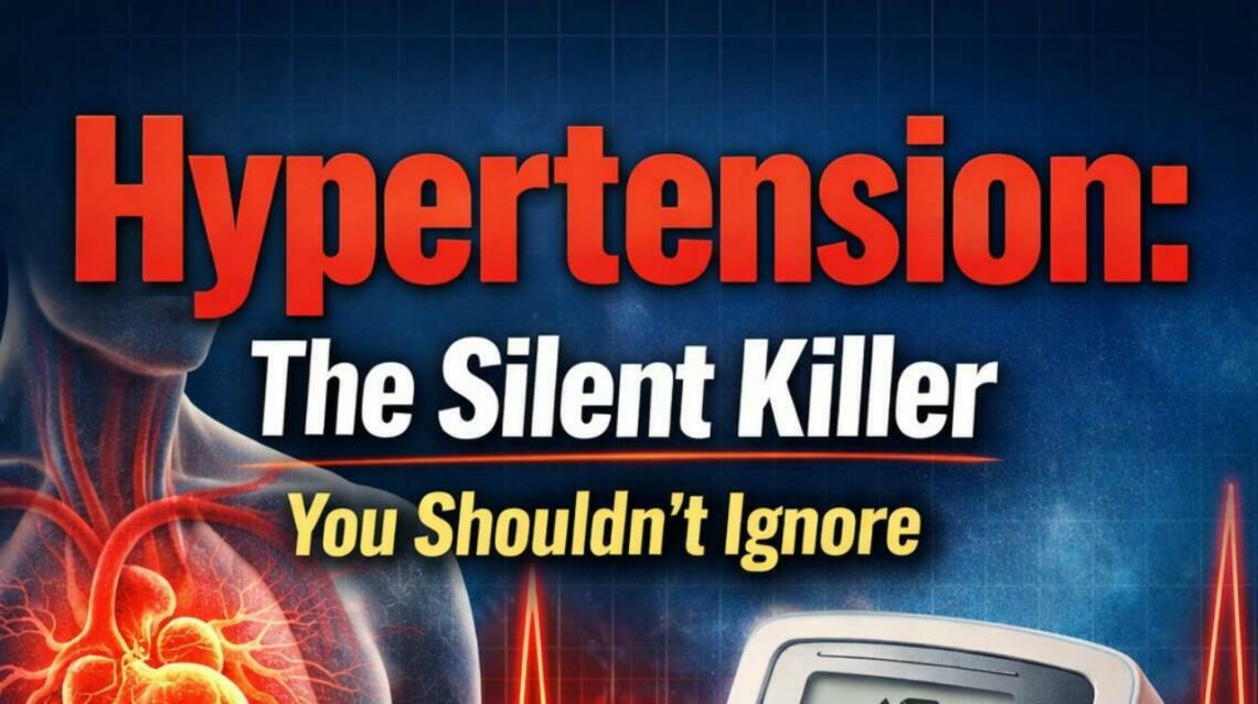Hypertension: The Silent Killer You Shouldn’t Ignore