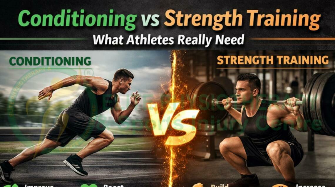 Conditioning vs Strength Training – What Athletes Really Need