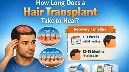 How Long Does a Hair Transplant Take to Heal? Recovery Timeline