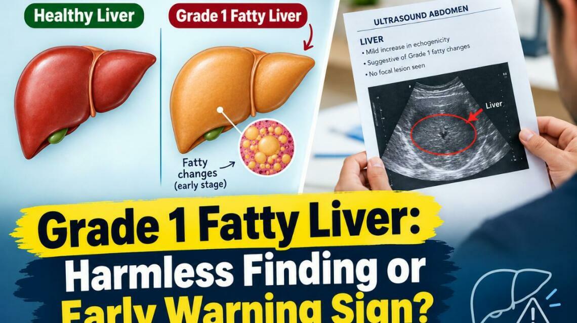 "Grade 1 Fatty Liver" on Your Routine Ultrasound: Should You Worry or Ignore It?
