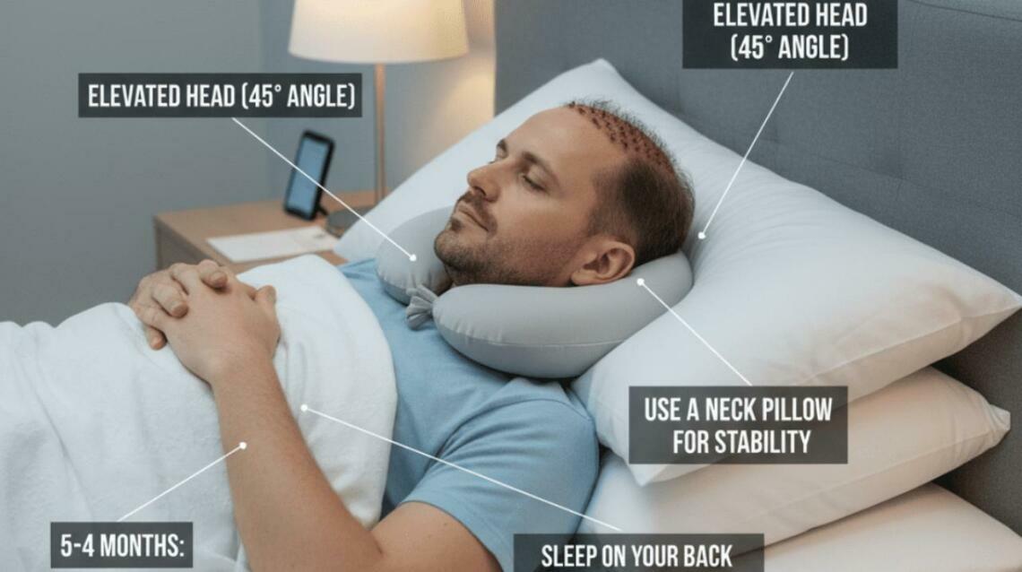 How to Sleep After a Hair Transplant (Fue or Fut)