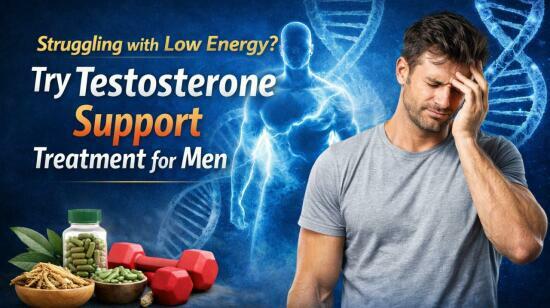 Struggling With Low Energy? Try Testosterone Support Treatment for Men