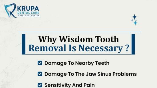 Why Wisdom Tooth Removal Is Necessary | Krupa Dental Care |
