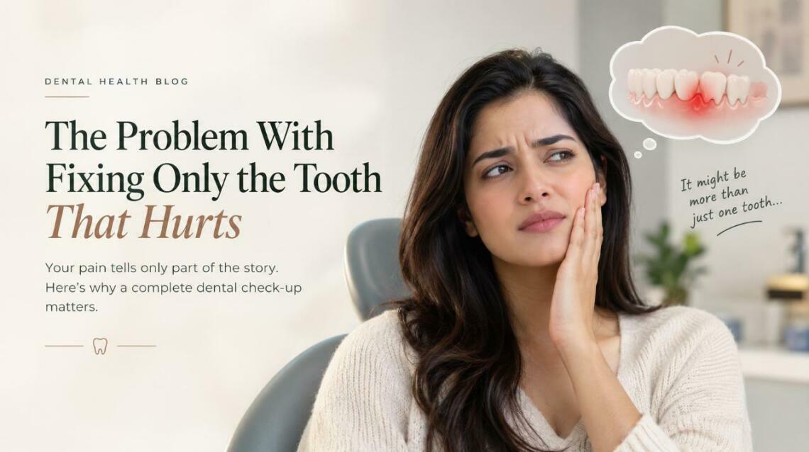 The Problem With Fixing Only the Tooth That Hurts