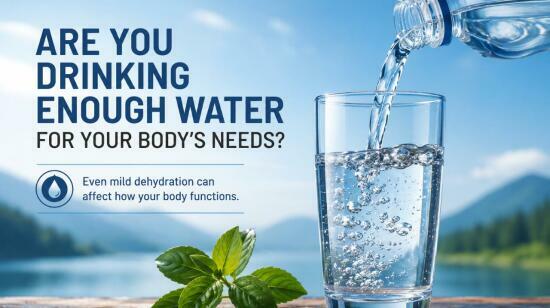 Are You Drinking Enough Water for Your Body’s Needs?