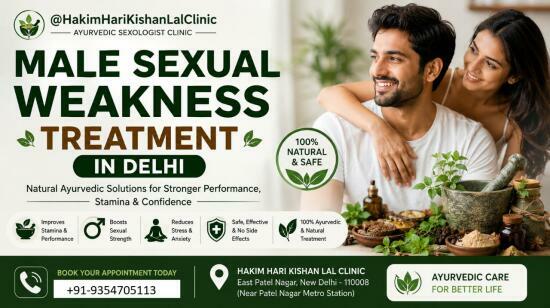 Male Sexual Weakness Treatment in Delhi