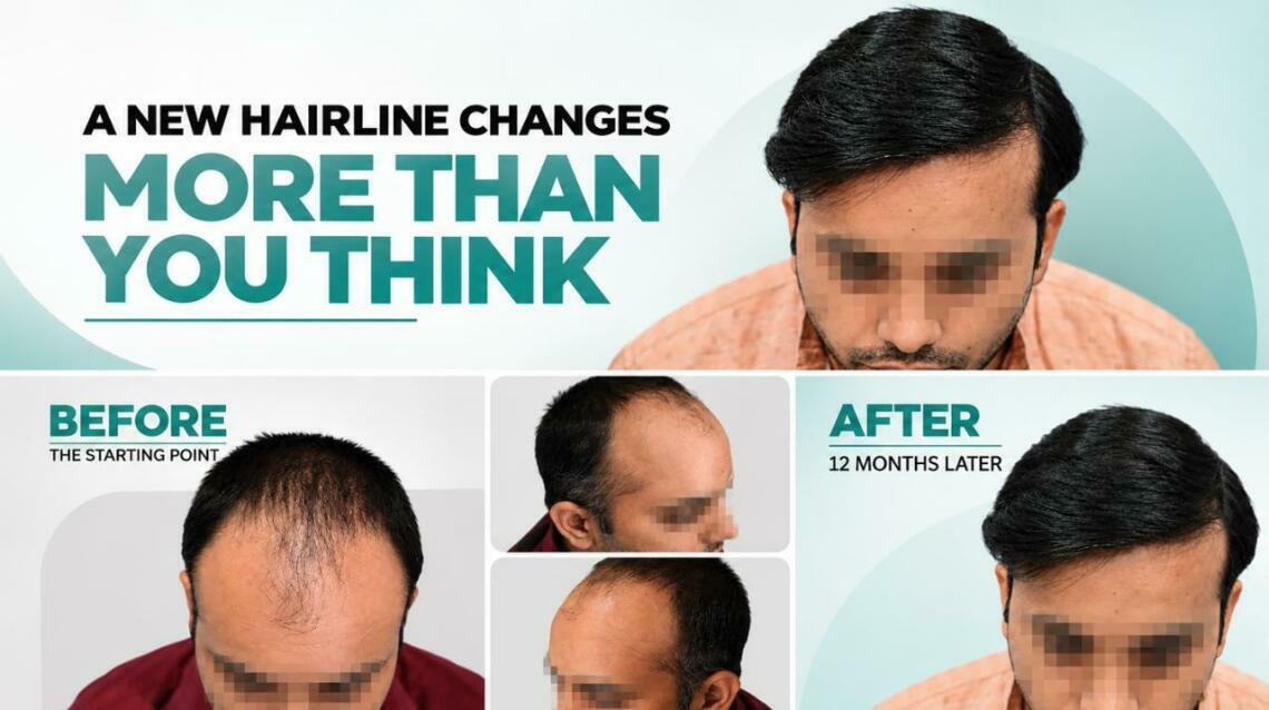 How a New Hairline Can Change Your Overall Appearance