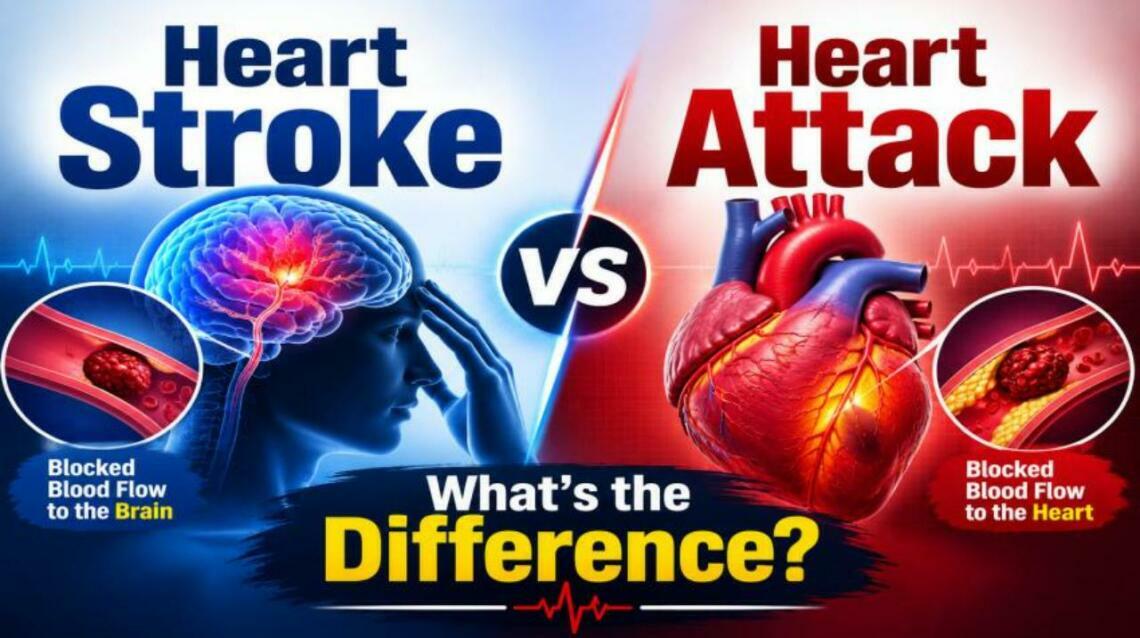 Heart Stroke vs Heart Attack: What’s the Difference?