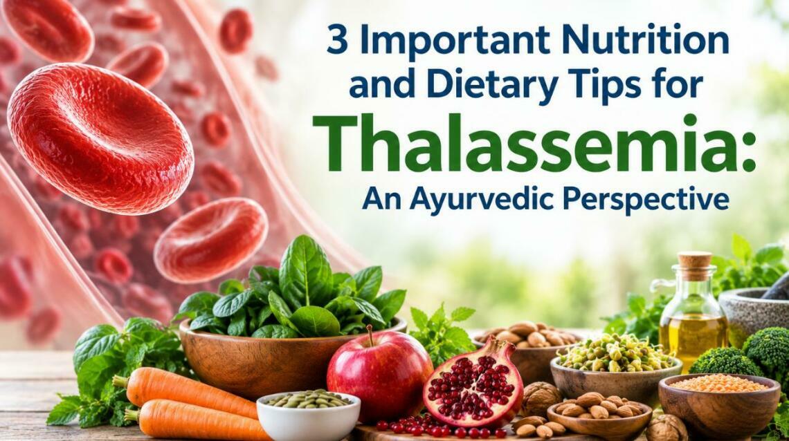 3 Important Nutrition and Dietary Tips for Thalassemia: An Ayurvedic Perspective