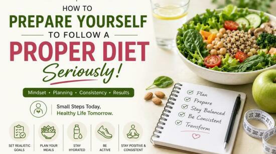 How to Prepare Yourself to Follow a Diet Seriously