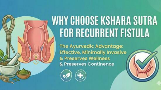 Why Choose Kshar Sutra Therapy for Recurrent Fistula : The Ayurvedic Advantage