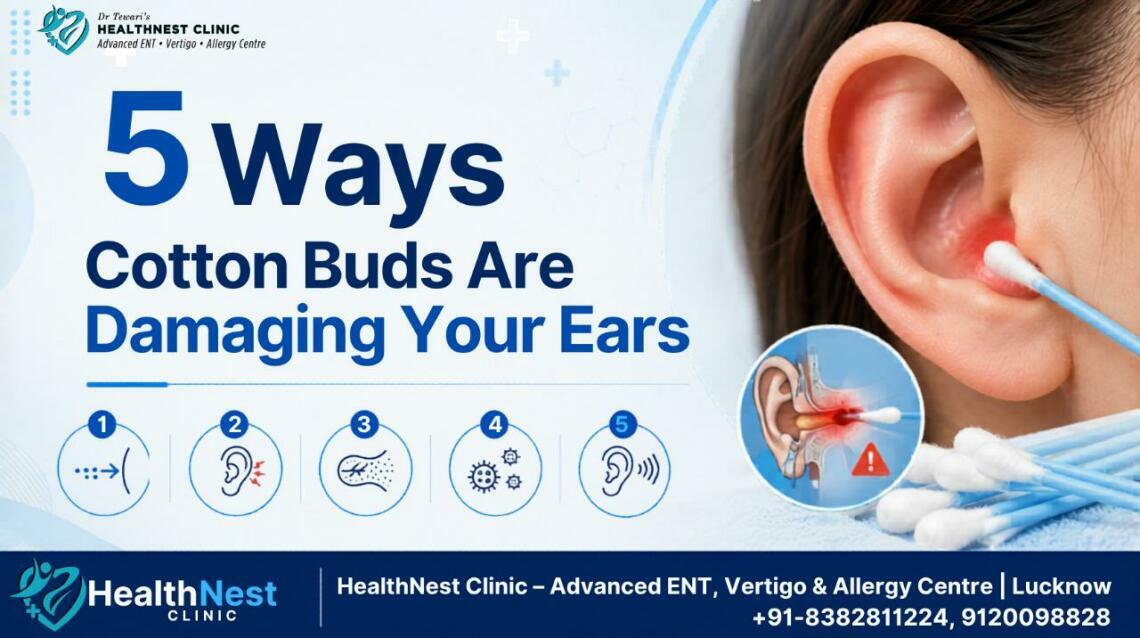 5 Ways Cotton Buds Are Damaging Your Ears — an Ent Surgeon Explains