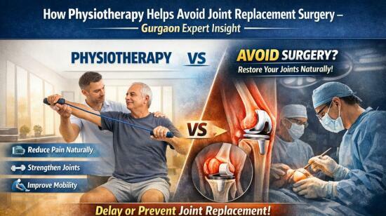 How Physiotherapy Helps Avoid Joint Replacement Surgery – Gurgaon Expert Insight