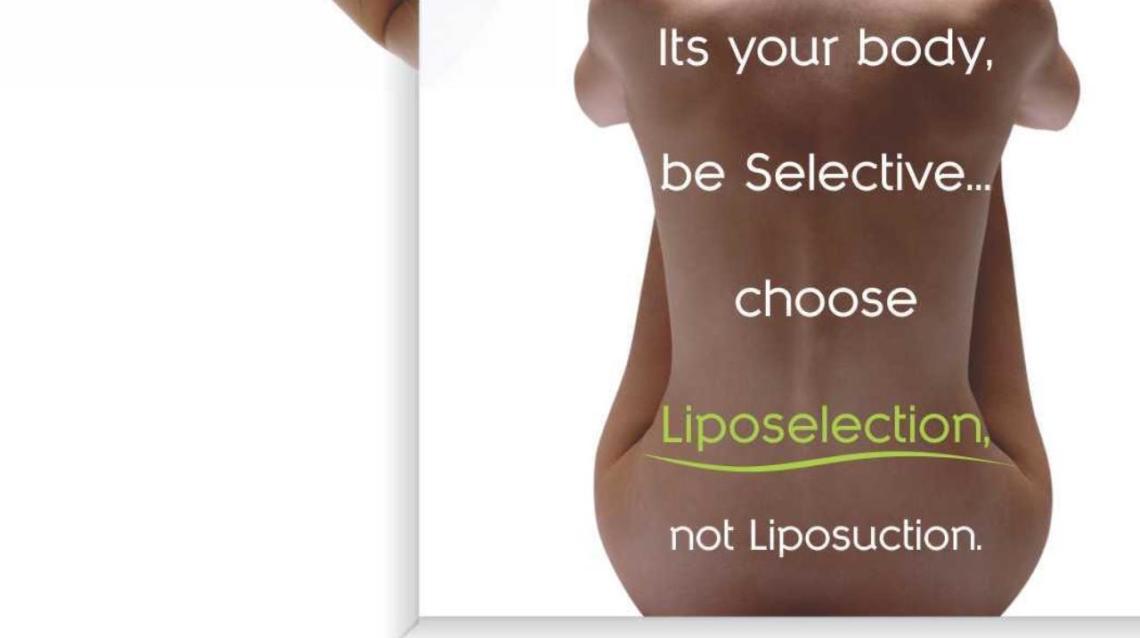 Vaser: Its Liposelection, Not Liposuction