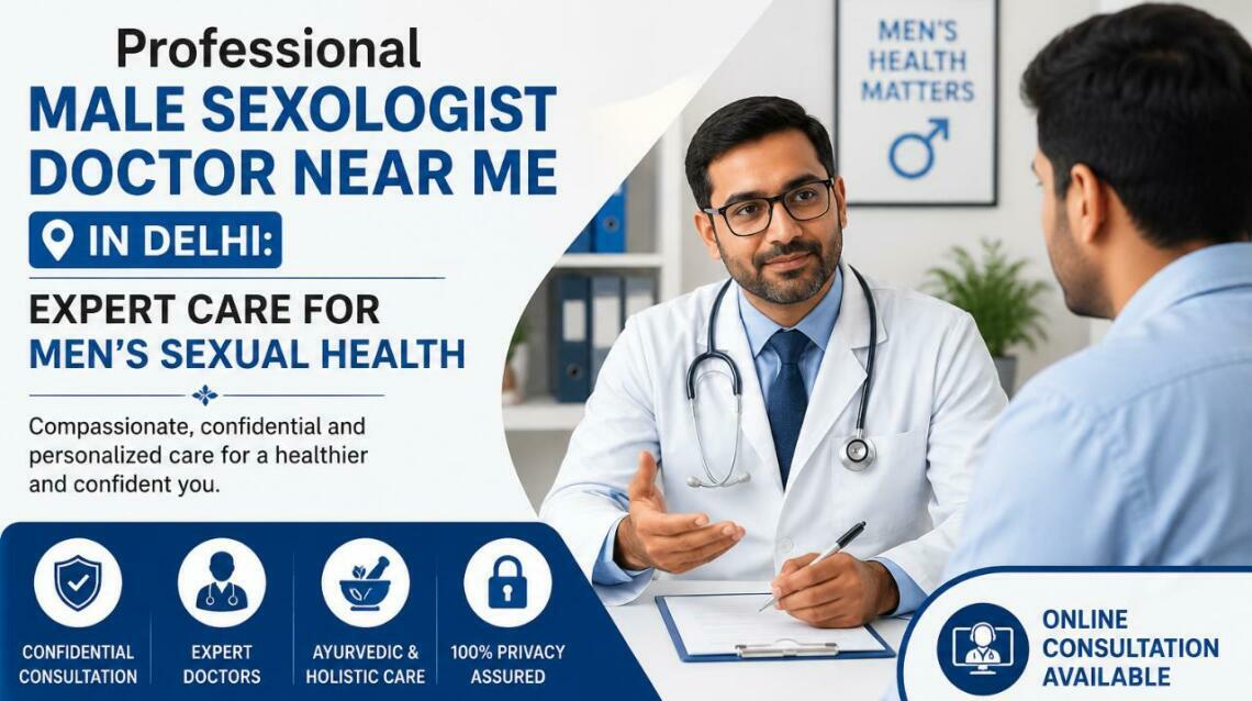 How to Find a Professional Male Sexologist Doctor Near Me in Delhi