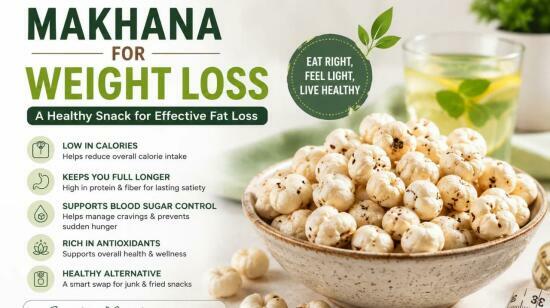 Makhana for Weight Loss: Benefits, Calories & Best Ways to Eat Fox Nuts