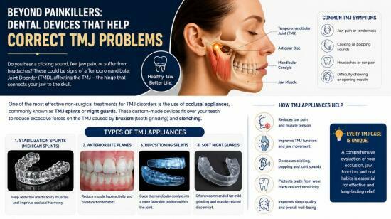 Beyond Painkillers: Dental Devices That Help Correct Tmj Problems