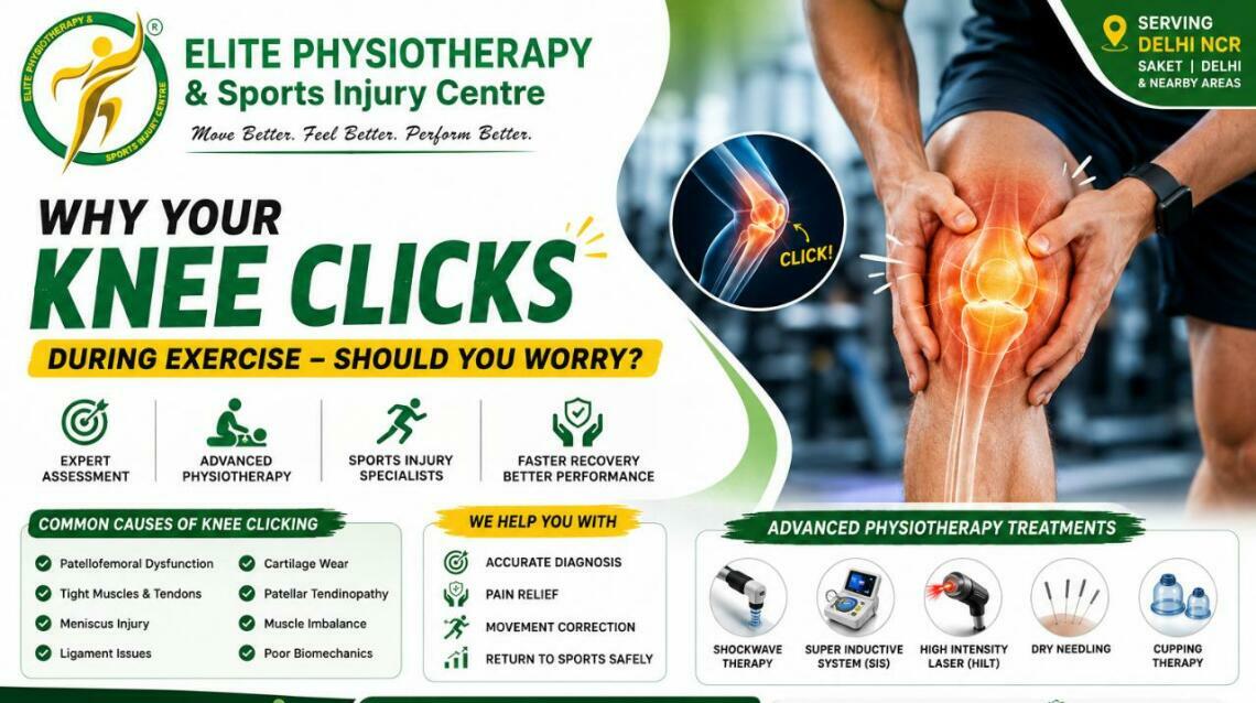 Why Your Knee Clicks During Exercise – Should You Worry?