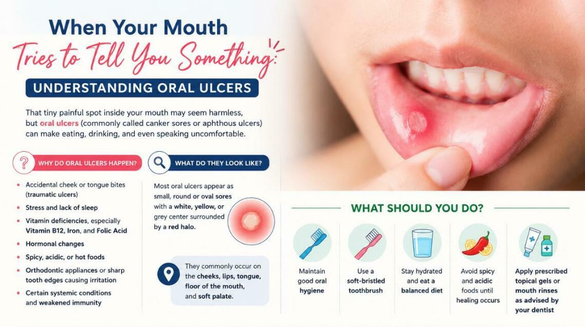 When Your Mouth Tries to Tell You Something: Understanding Oral Ulcers