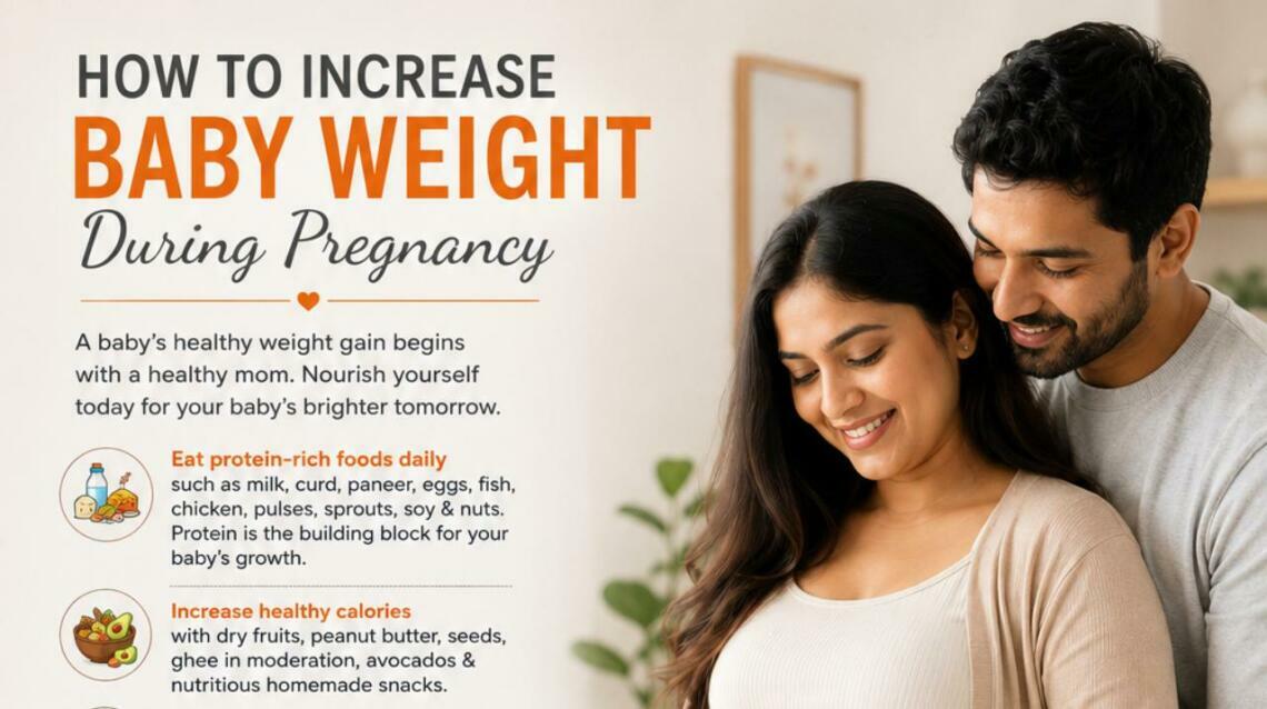 How to Increase Baby Weight During Pregnancy