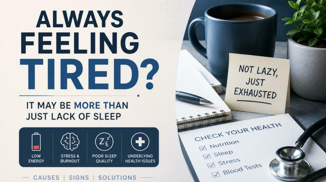 Always Feeling Tired? It May Be More Than Just Lack of Sleep