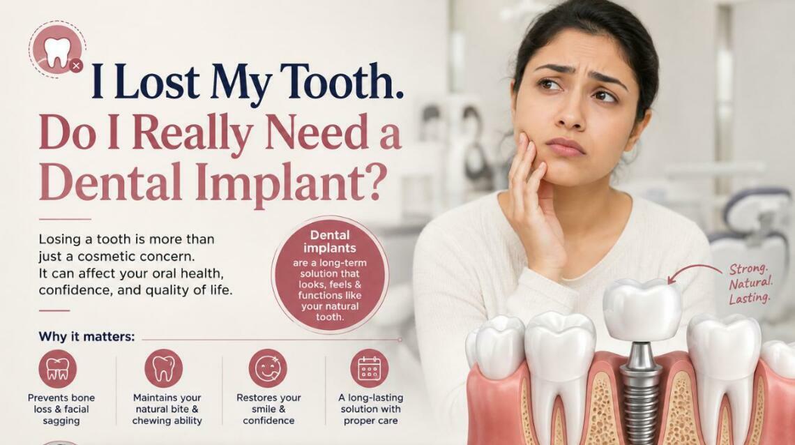 I Lost My Tooth. Do I Really Need a Dental Implant?