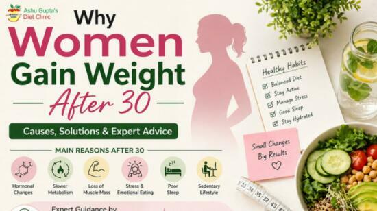 Why Women Gain Weight After 30 – Causes & Easy Weight Loss Tips