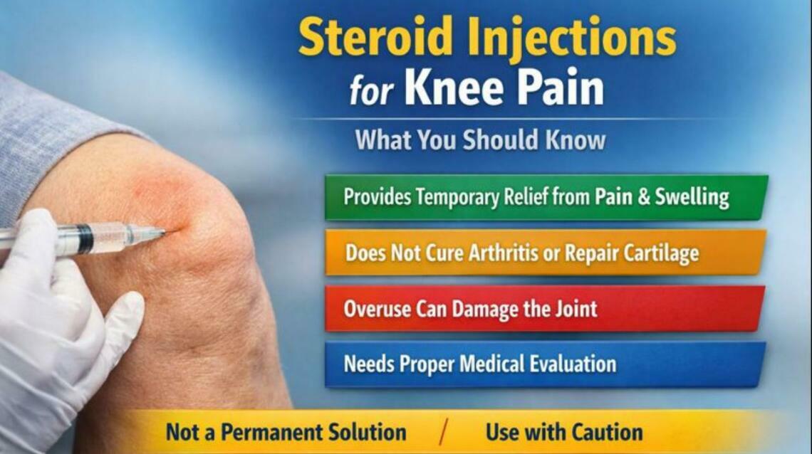 Steroid Injections for Knee Pain: What Patients Should Know