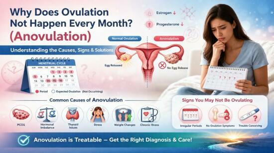 Why Does Ovulation Not Happen Every Month? (Anovulation)