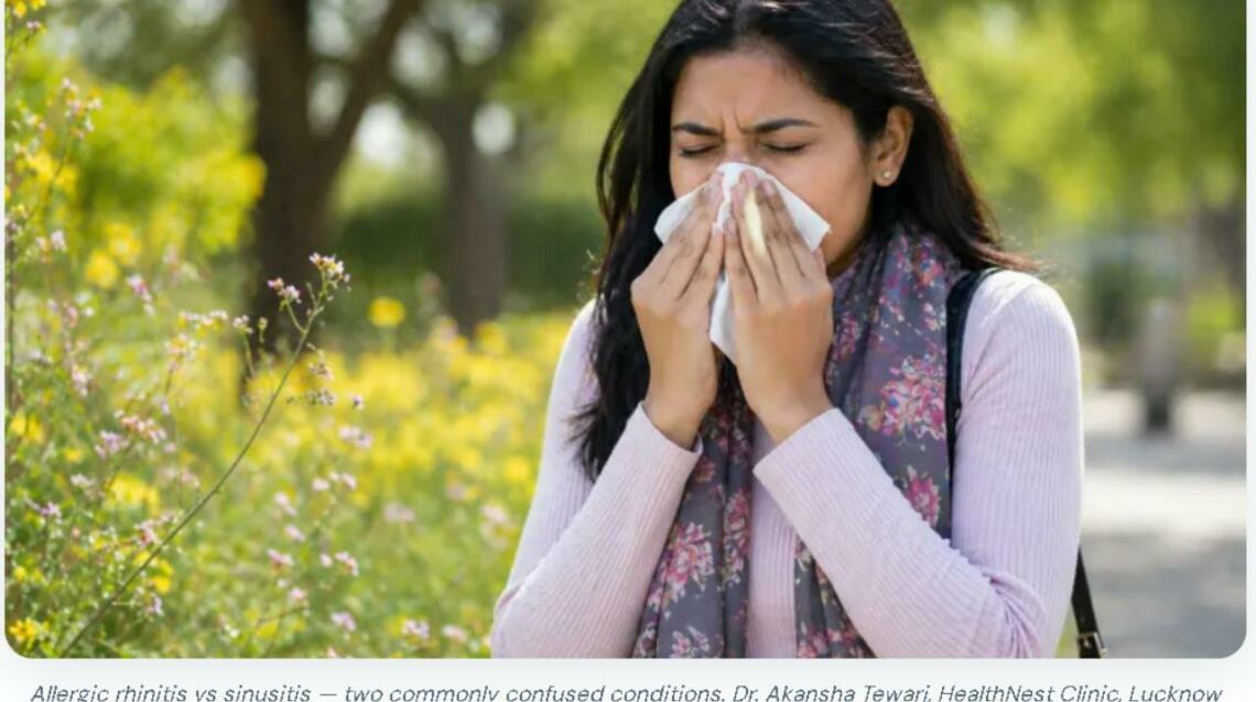 Seasonal Allergies vs Sinusitis — How to Tell the Difference