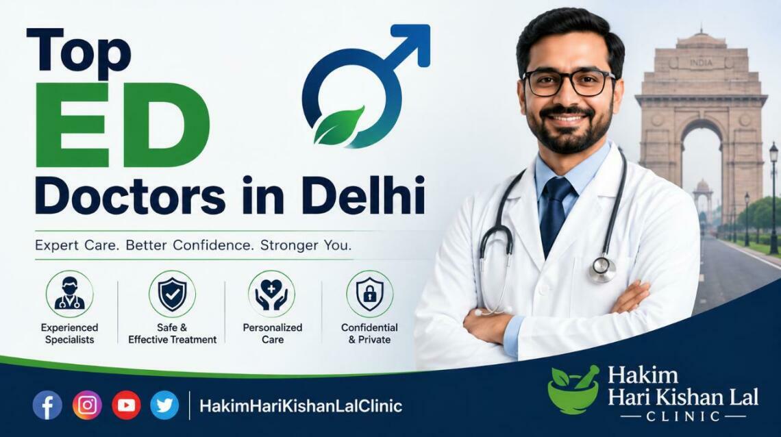 Best Erectile Dysfunction Doctors in Delhi: Natural Ayurvedic Care for Lasting Results