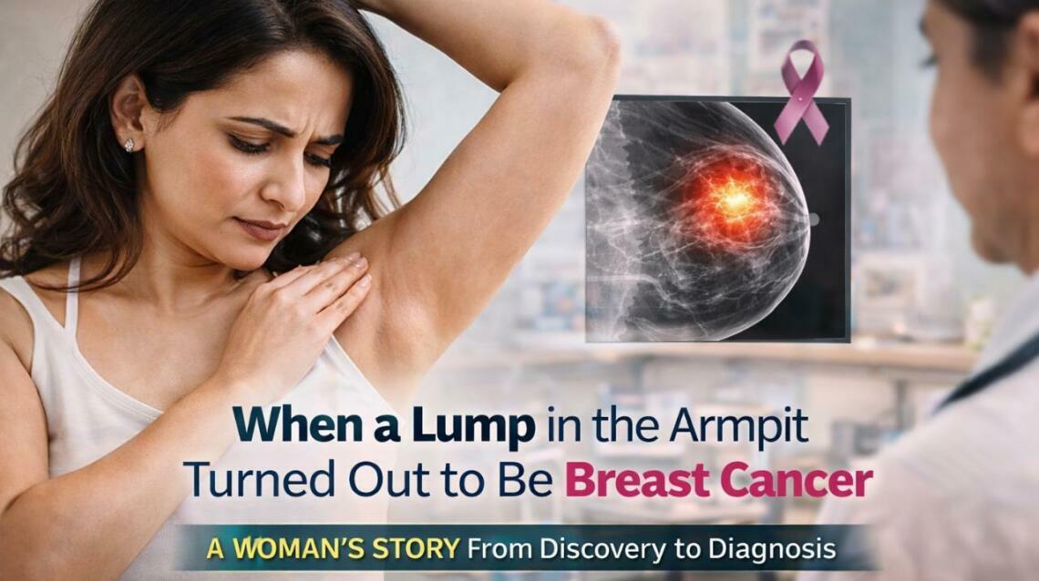 When a Lump in the Armpit Turned Out to Be Breast Cancer