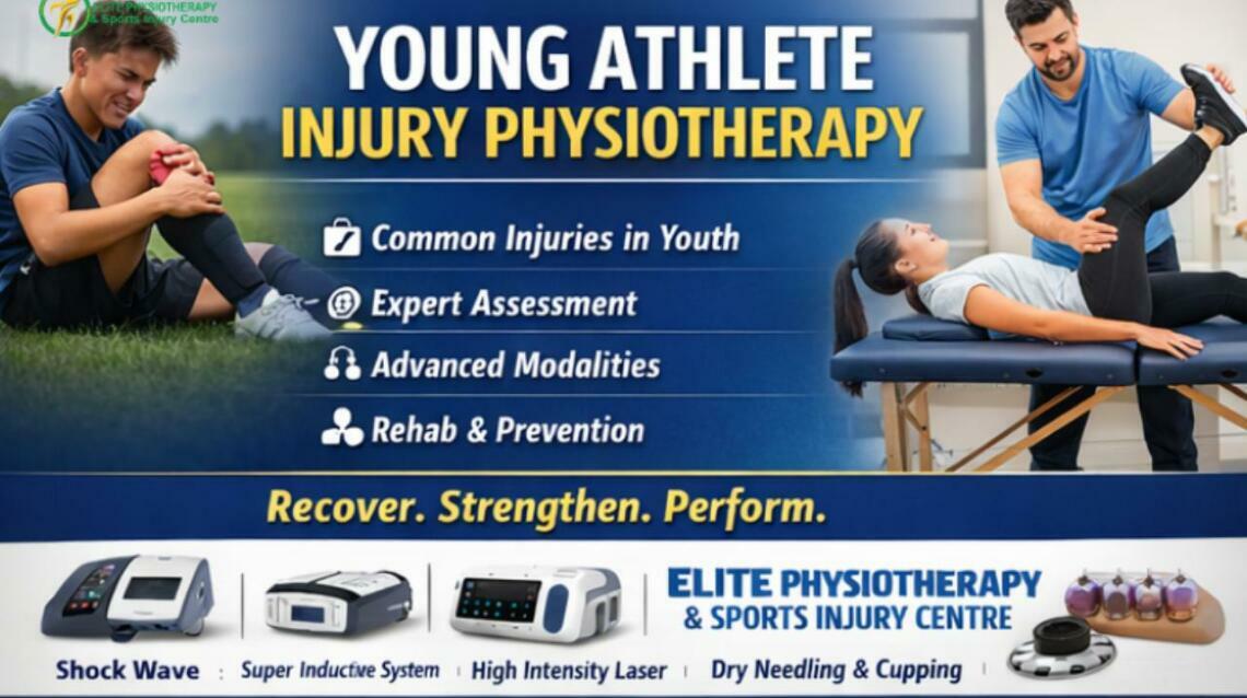 Common Injuries in Young Athletes & How Physiotherapy Helps