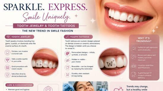 Tooth Jewelry & Tooth Tattoos: The New Age of Smile Fashion