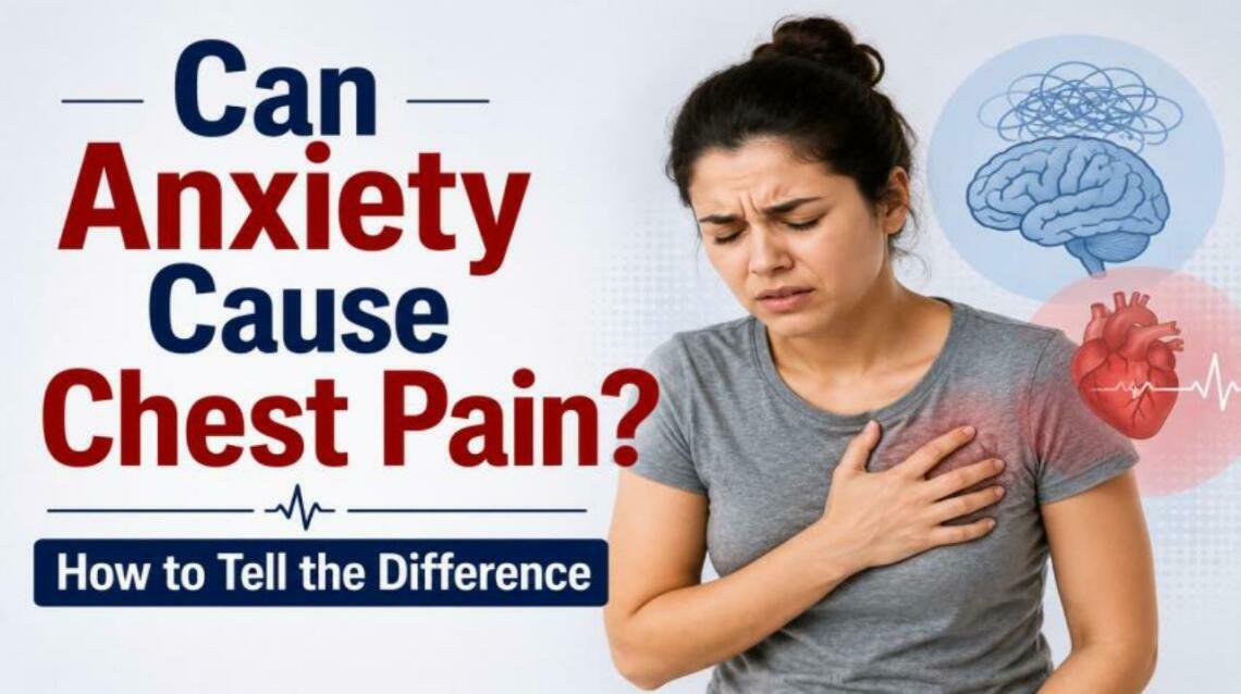 Can Anxiety Cause Chest Pain? How to Tell the Difference?