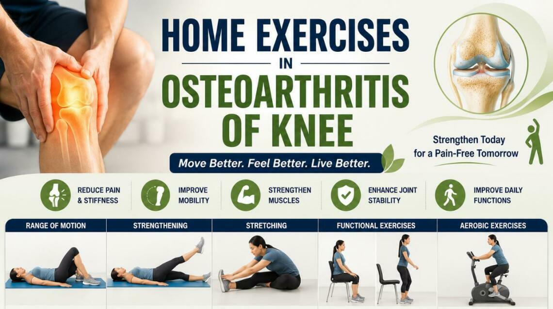 Home Exercises for Osteoarthritis Knee