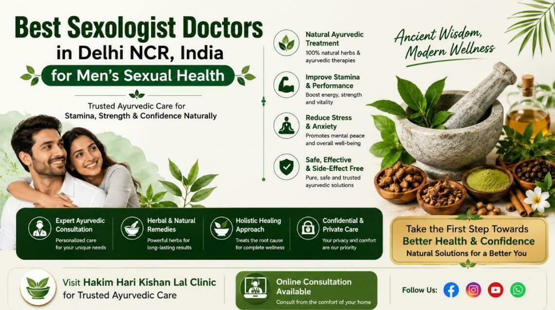 Trusted Best Sexologist Doctors in Delhi Ncr, India for Natural Treatment