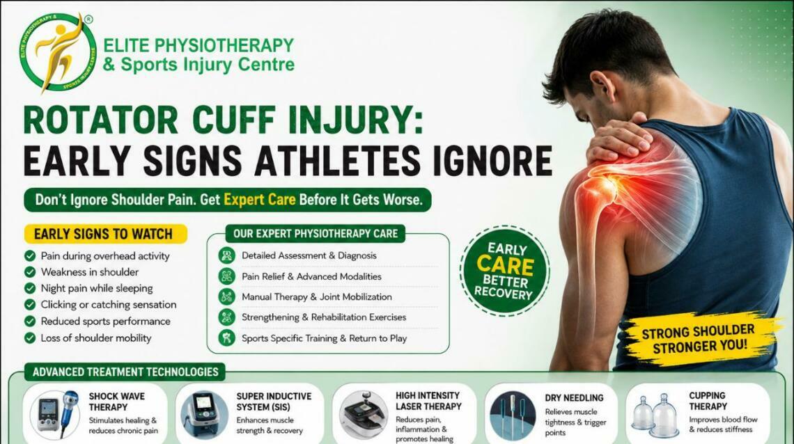 Rotator Cuff Injury: The Silent Shoulder Problem Athletes Ignore